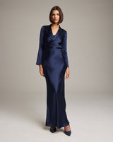 Silk Featherlight Wrap Blouse - Seasonal