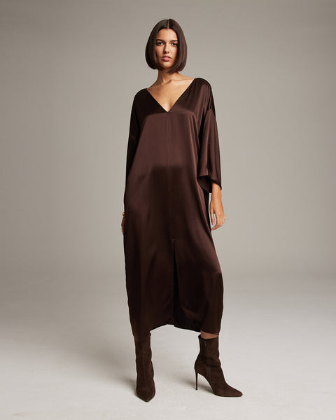 Silk Tunic Dress VOZ Apparel Silk Tunic Dress VOZ Apparel