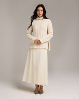 Oversized Ribbed Knit Sweater