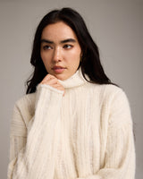 Oversized Ribbed Knit Sweater