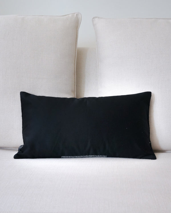 Center Stripe Lumbar Pillow 11" X 20"