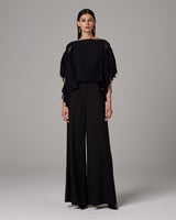 Lace Fringe Crop Top