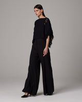 Lace Fringe Crop Top