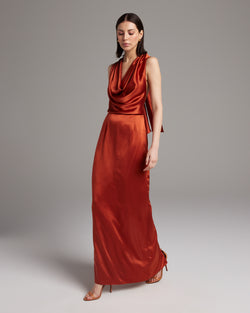 Convertible Halter Dress / Skirt Tomato / Small Convertible Halter Dress / Skirt Tomato / Small