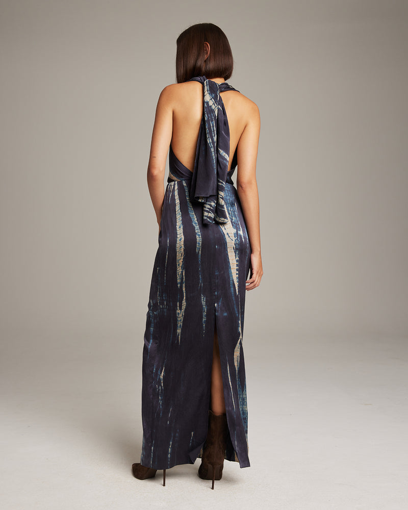 Midnight Tie Dye Convertible Dress / Skirt VOZ Apparel Midnight Tie Dye Convertible Dress / Skirt VOZ Apparel