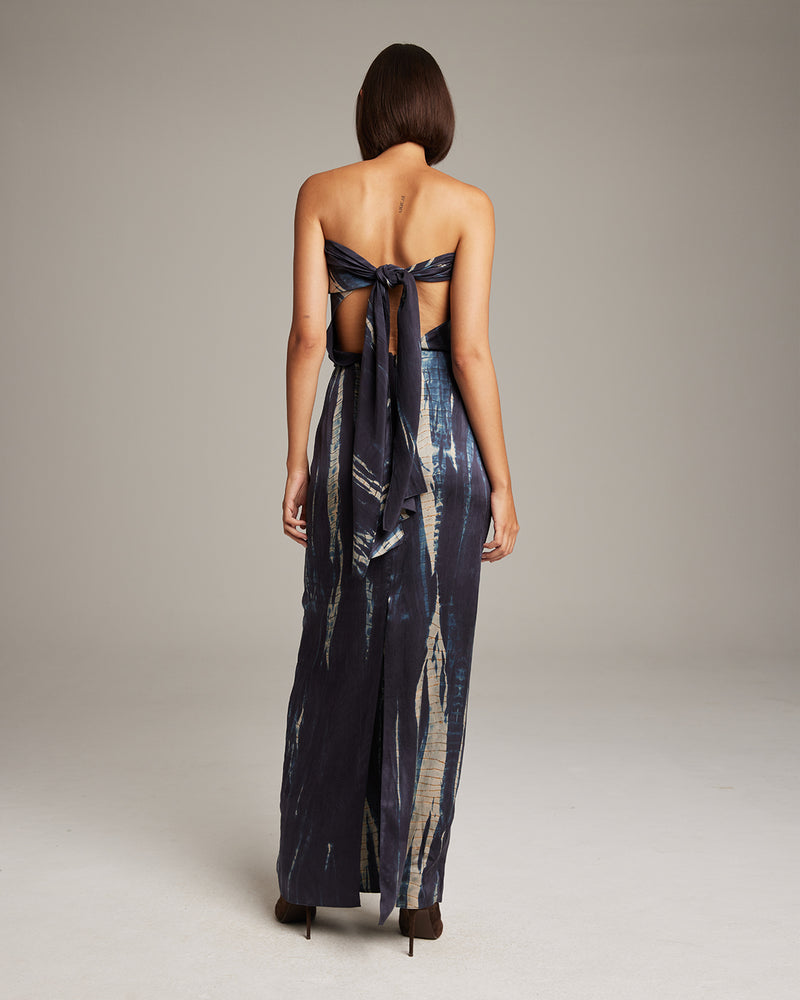 Midnight Tie Dye Convertible Dress / Skirt VOZ Apparel Midnight Tie Dye Convertible Dress / Skirt VOZ Apparel