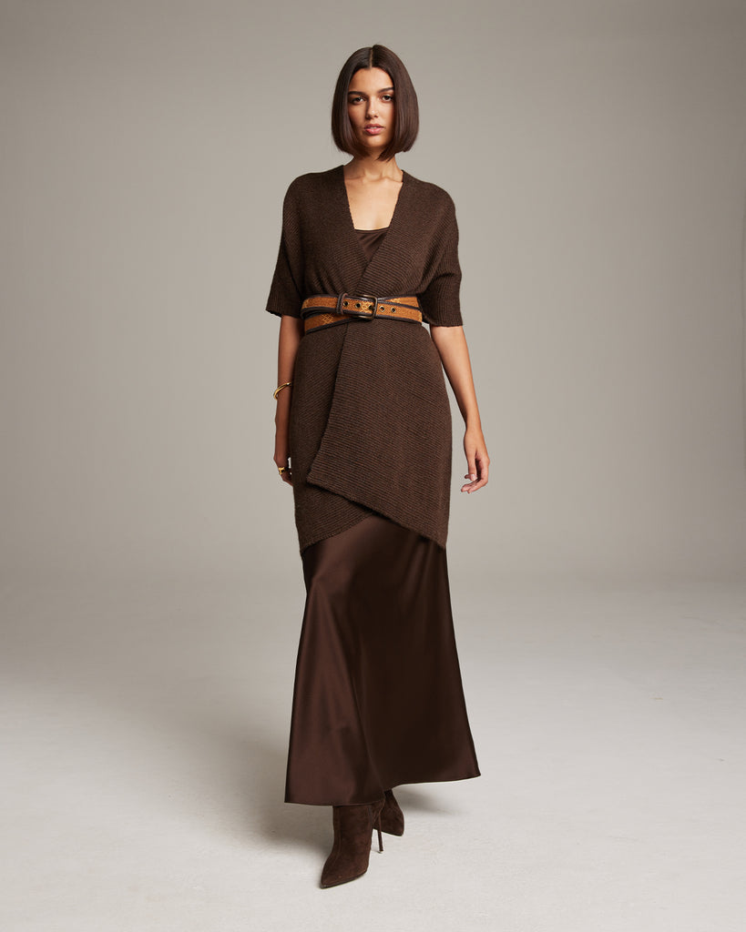 Double-Wrap Leather Textile Belt Double-Wrap Leather Textile Belt
