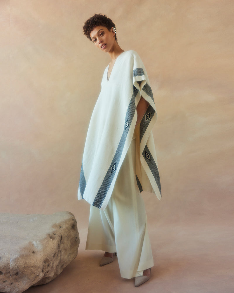 Manta Diamante in Merino