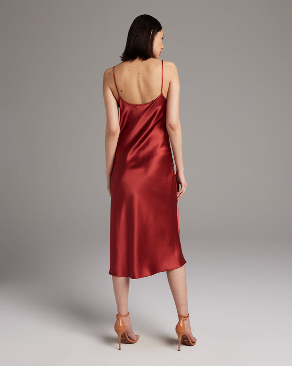 VOZ MIDI SLIP DRESS - CORE