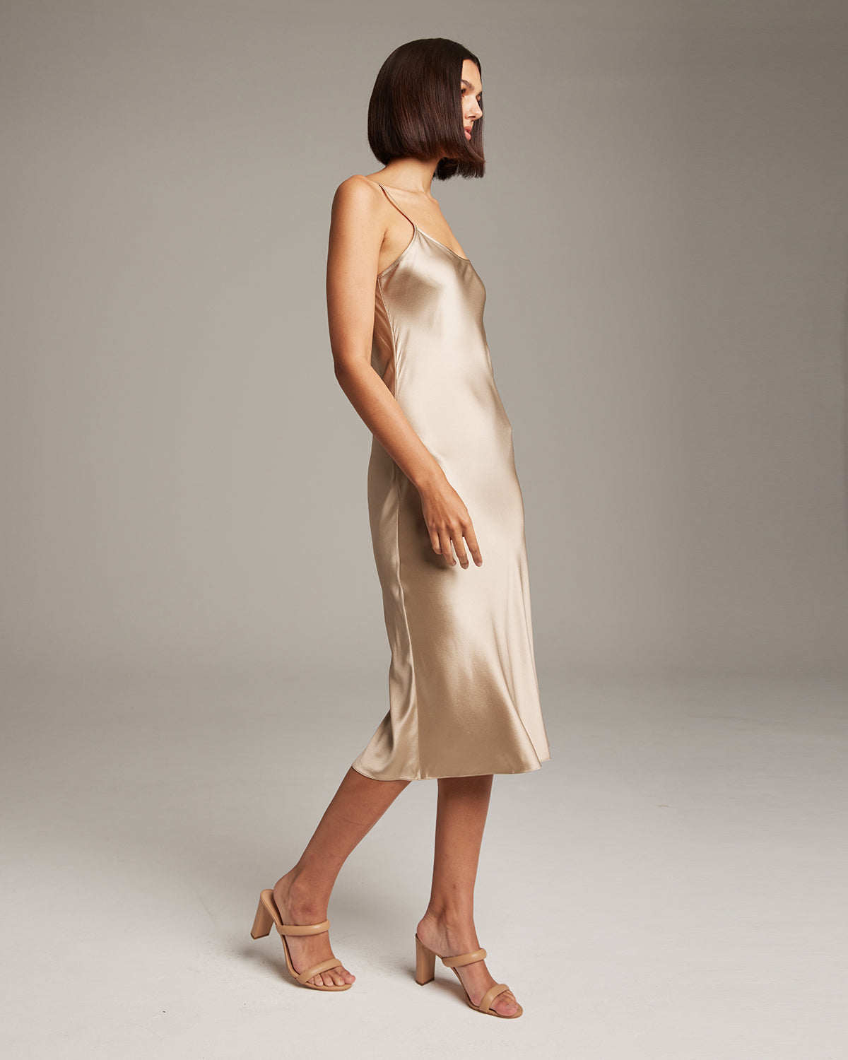 Midi Slip Dress - Core – VOZ Apparel