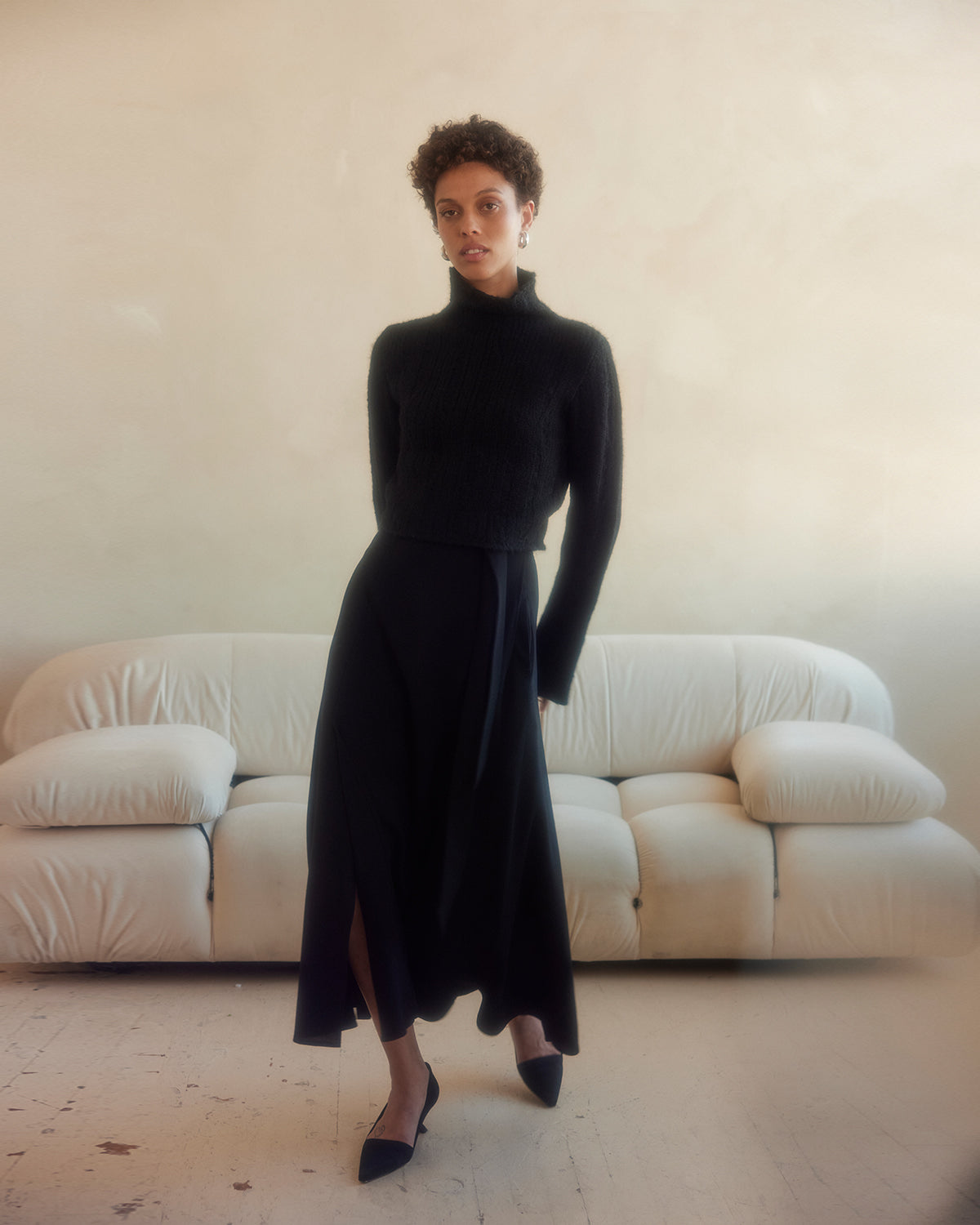 Ribbed Cropped Sweater – VOZ Apparel