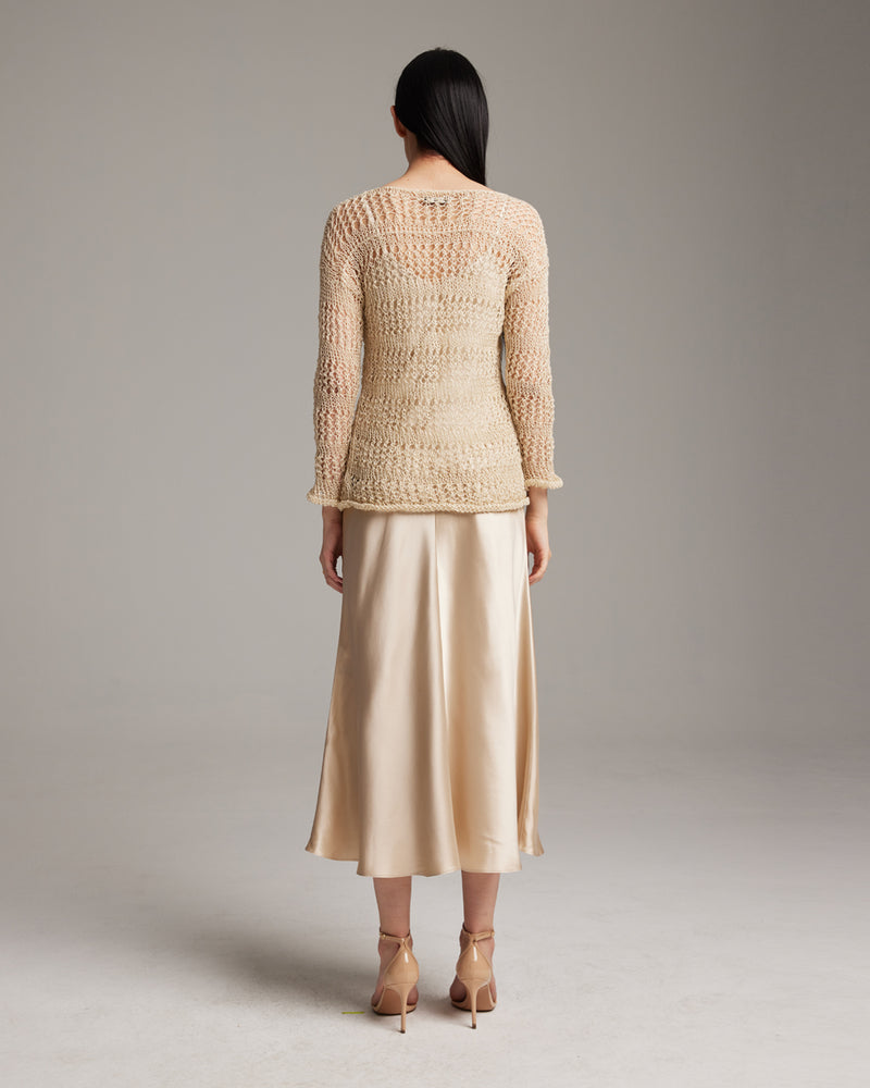 Loose Knit Linen Sweater