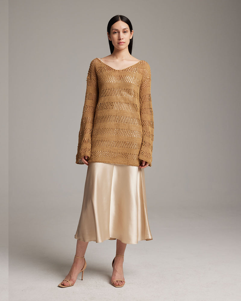 Loose Knit Linen Sweater – VOZ Apparel