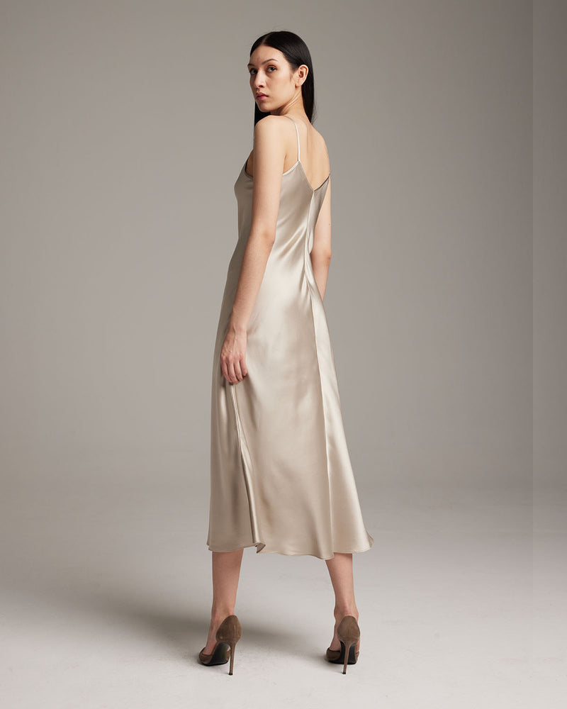 V-Neck Slip Dress VOZ Apparel V-Neck Slip Dress VOZ Apparel