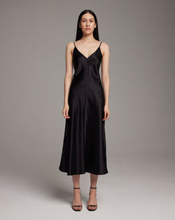 V-Neck Slip Dress