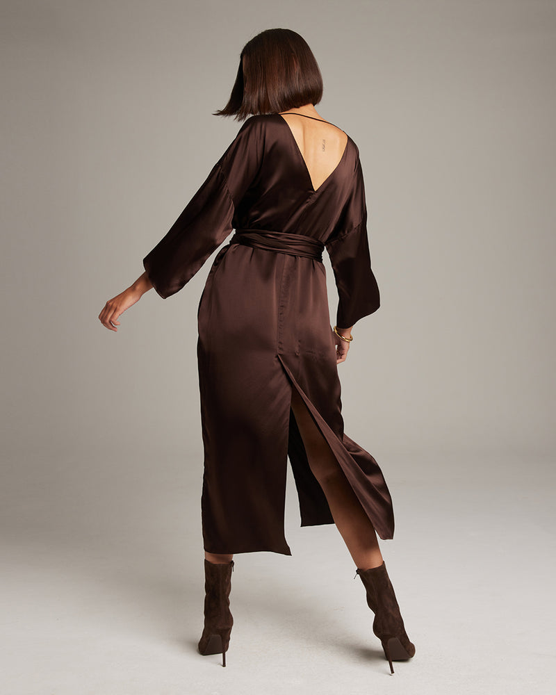 Silk Tunic Dress VOZ Apparel Silk Tunic Dress VOZ Apparel