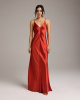 Long V Dress