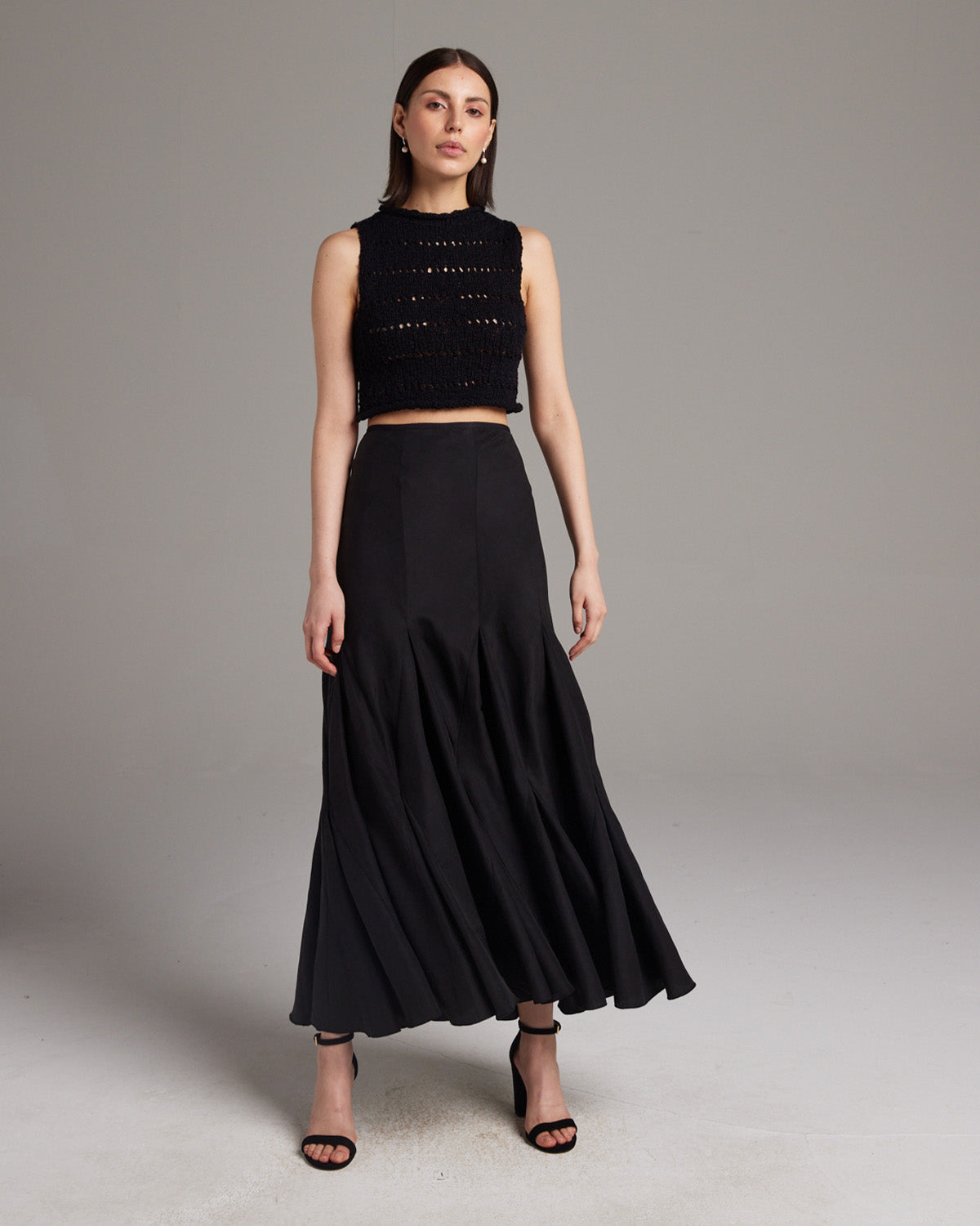 Harlequin Skirt in Silk / Linen – VOZ Apparel