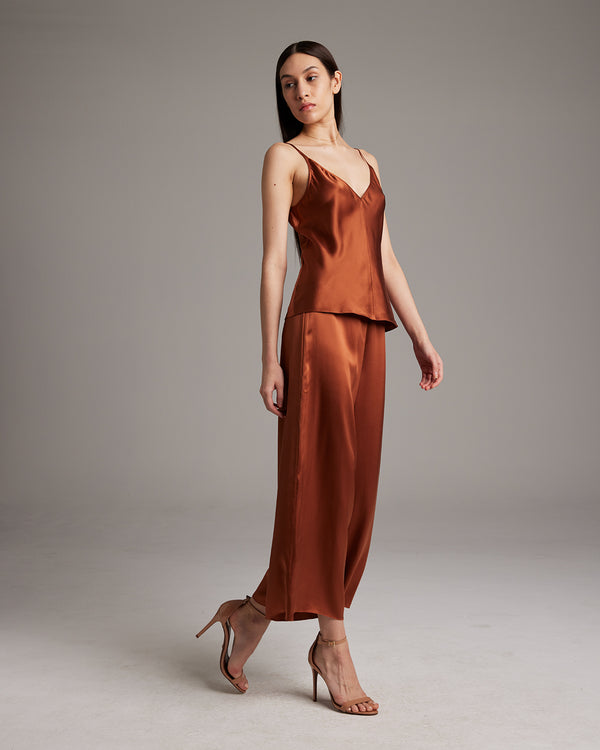 V-Neck Silk Cami