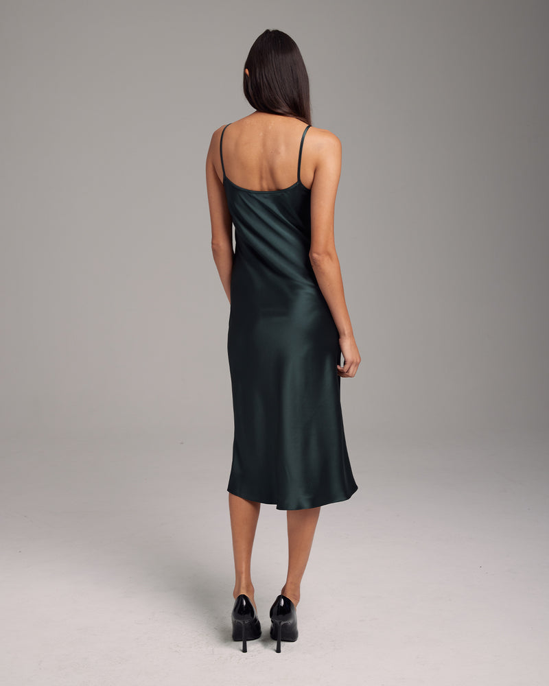 Midi Slip Dress - Core Mink / Large Midi Slip Dress - Core Mink / Large
