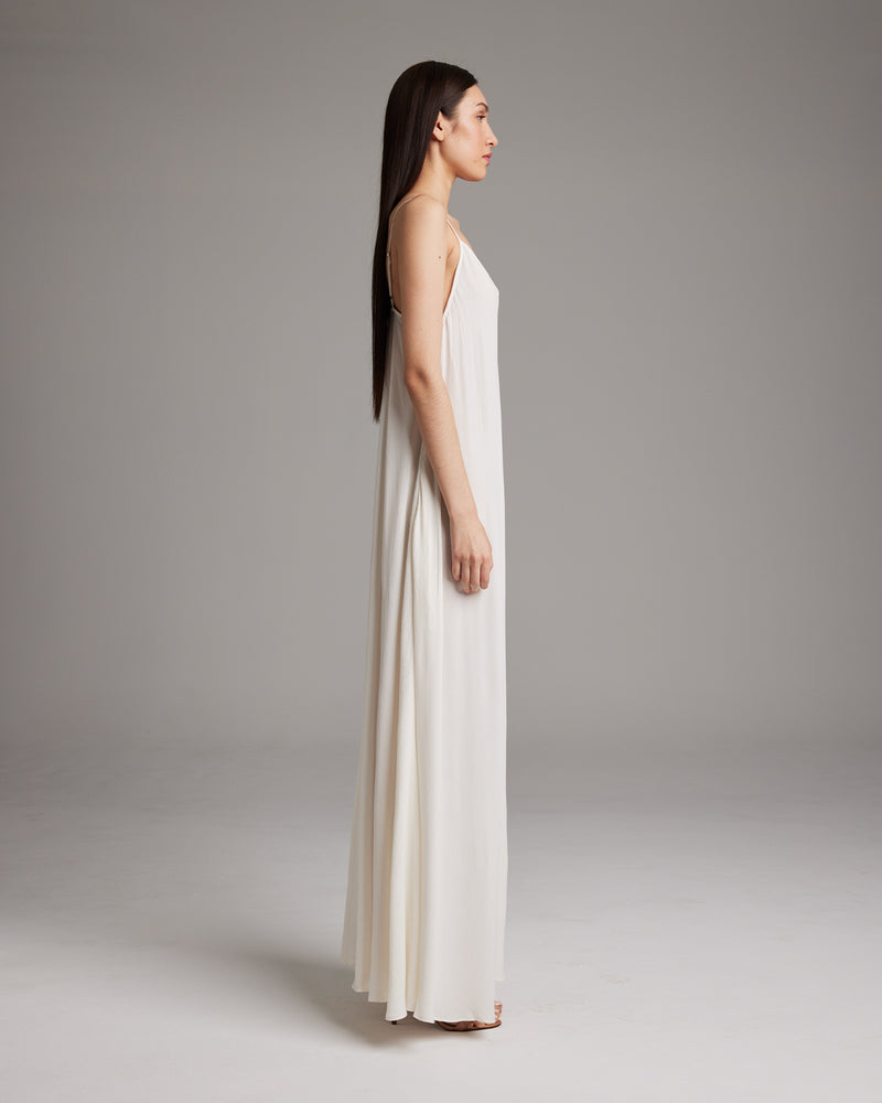 Parachute Slip Dress Ivory / X-Small Parachute Slip Dress Ivory / X-Small