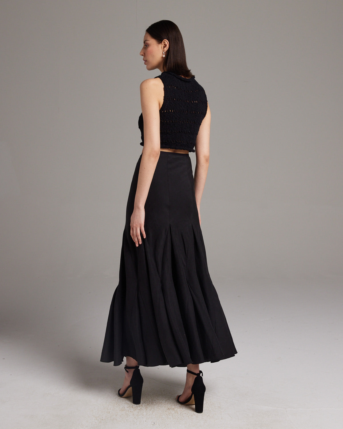 Harlequin Skirt in Silk / Linen – VOZ Apparel
