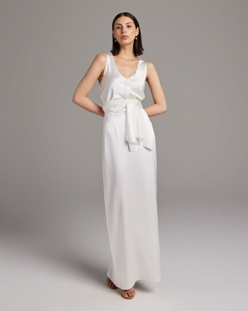 Bridal Convertible Halter Dress VOZ Apparel Bridal Convertible Halter Dress VOZ Apparel