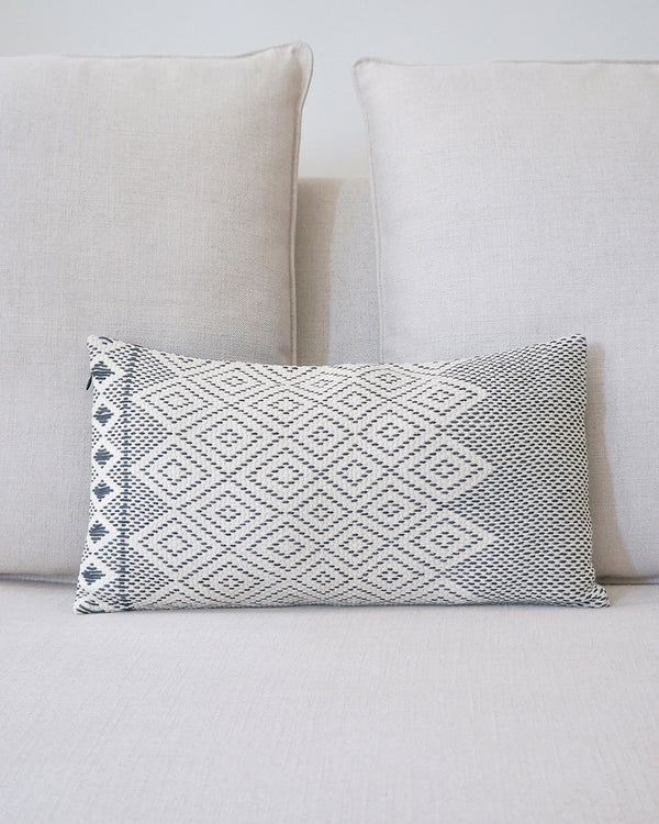 Diamante Square Textile Small Pillow in Black – VOZ Apparel