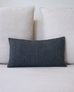 Lineas Lumbar Pillow in Charcoal/Grey