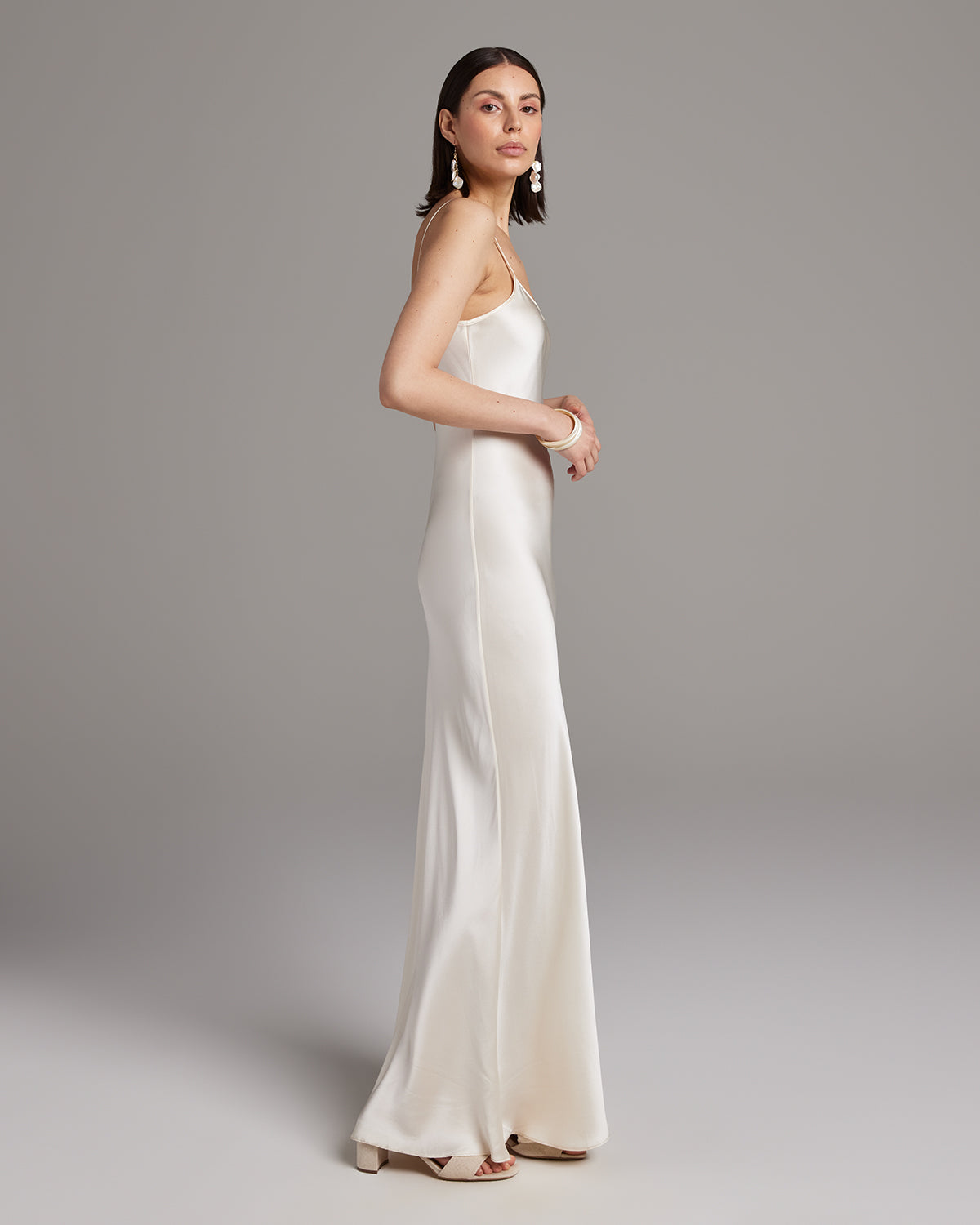 Bridal Liquid Slipdress Ivory / Medium Bridal Liquid Slipdress Ivory / Medium