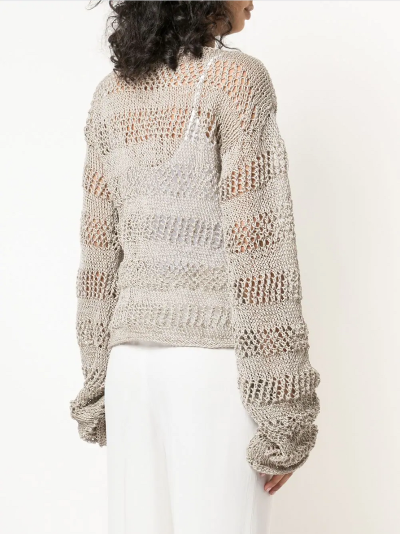 Loose Knit Linen Sweater