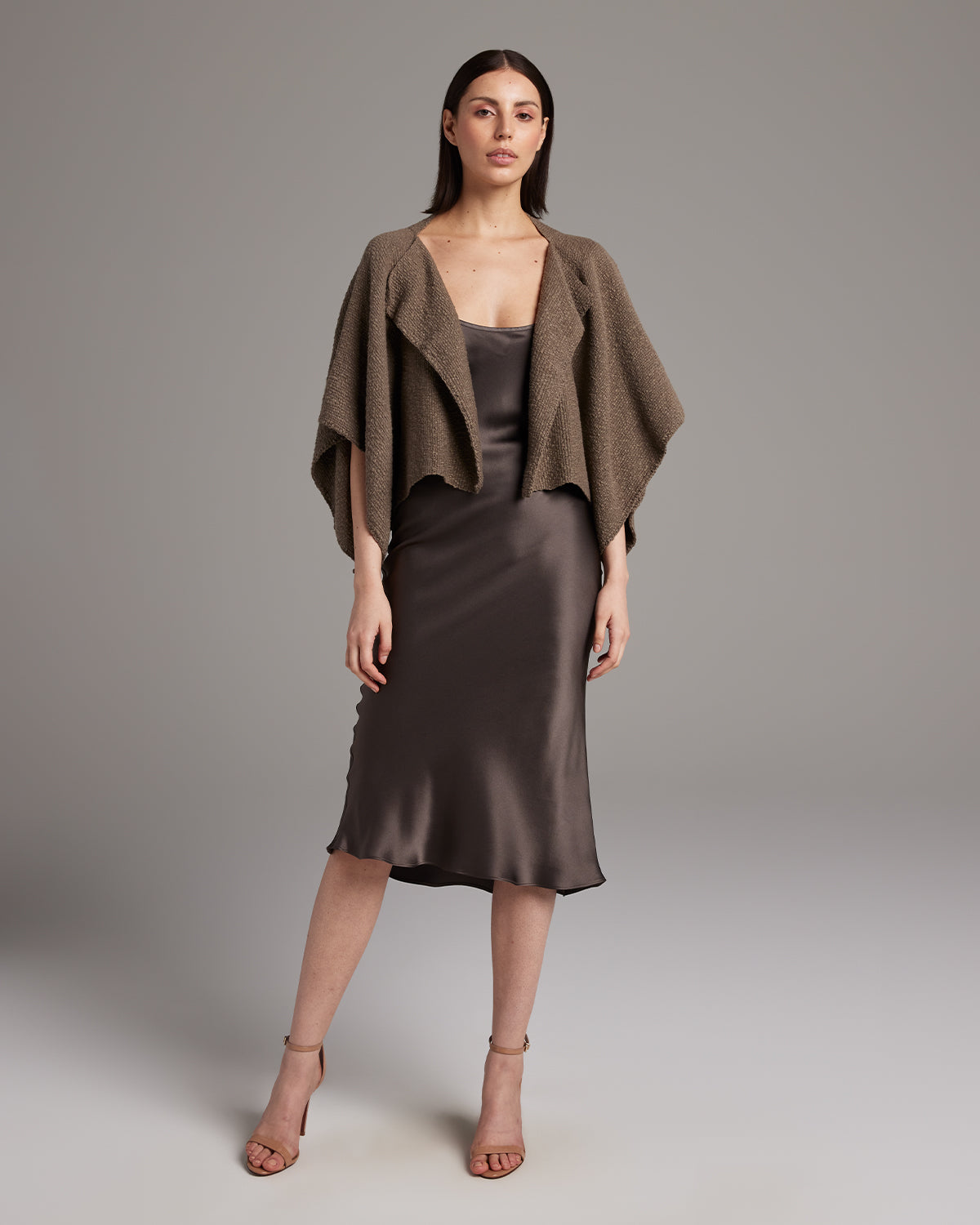 VOZ | Effortlessly light and cool, our marble bolero is