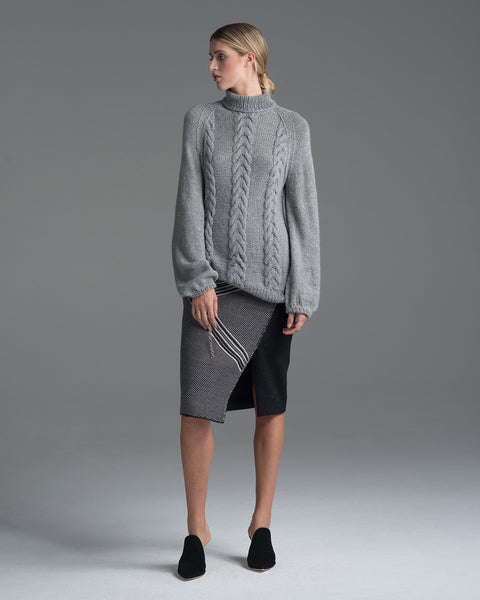 Cable Knit Turtleneck
